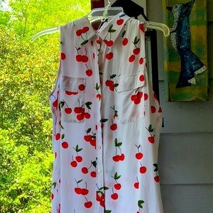 Cherries Blouse